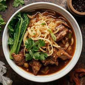 Beef Brisket Noodle Soup / Lo Mein