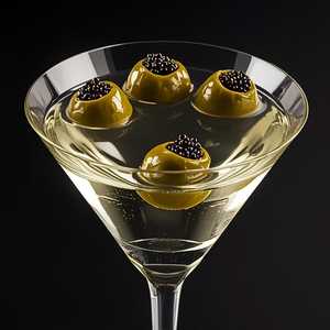 The Caviar Martini