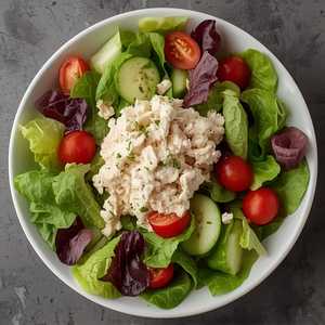 Salad with Chicken Salad