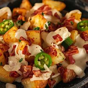 FULLY LOADED CRISPY POTATOES