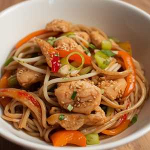 yaki soba (chicken)