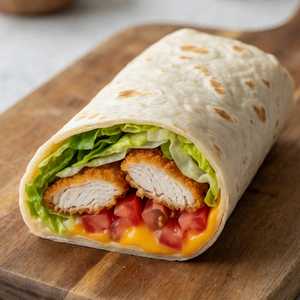 Munchy Crunchy Chicken Wrap
