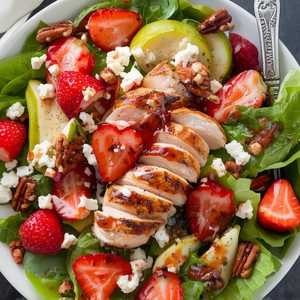 Pear & Berry Salad