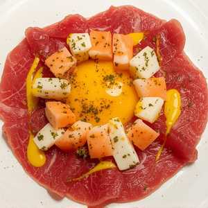 King Crab Beef Carpaccio