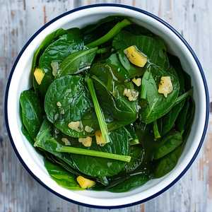 Spinach: Plain, Creamed or Sautéed with Garlic
