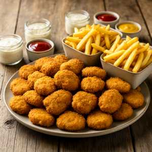 40 pc. Chicken McNuggets & 2 Large Fries