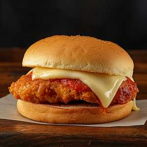 Crispy Chicken Parmesan Sandwich