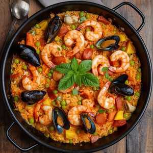 Izzy's Saffron Paella