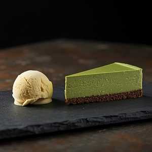 matcha cheesecake