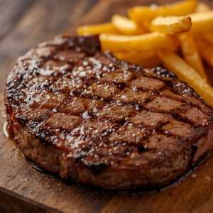 Black Angus Rib Eye Steak