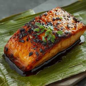 Caramelized Black Cod, Spicy Miso