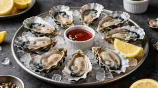 Oysters On The Half Shell