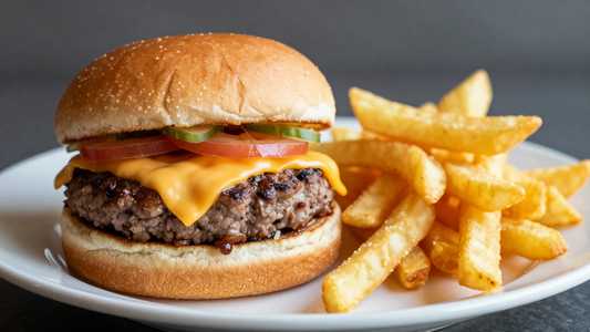 Kid's Cheeseburger with Fries