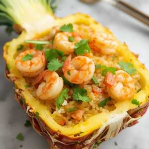 Pineapple Shrimp Fried Rice