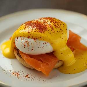 Smoked Salmon Eggs Benedict