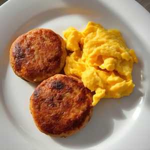 Turkey Sausage Patties & 2 Eggs