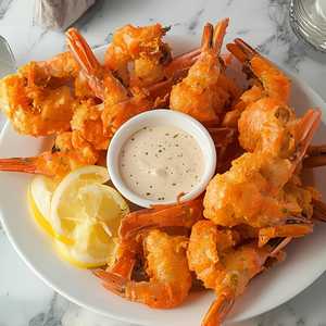 Jumbo Fried Shrimps