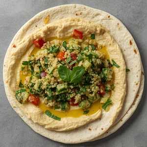 Hummus with Tabbouli