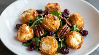Fried Goat Cheese Salad