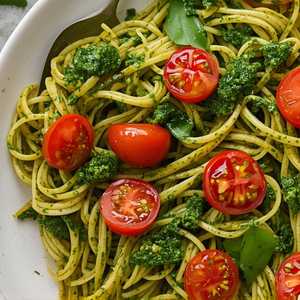 GLUTEN FREE PESTO PASTA