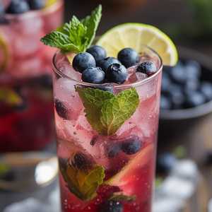 Blueberry Mojito