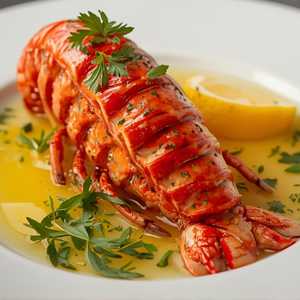Poached Lobster Tail