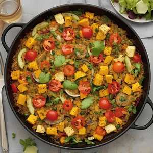 Fam Vegetarian Paella