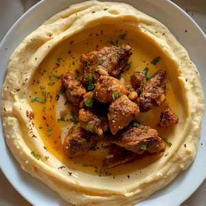 Gallaba w/ Hummus