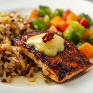 Blackened Pacific Snapper