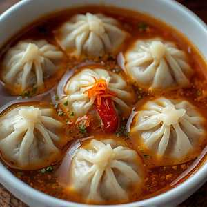 Steamed Dumplings Stuffed W/ Minced Pork