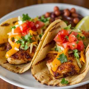 Blackened Cod Tacos