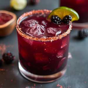 Spicy Blackberry Margarita