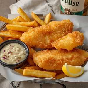 Alaskan Cod & Chips