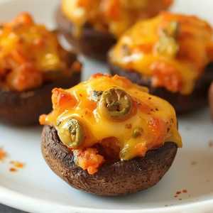 Seafood-Stuffed Mushrooms