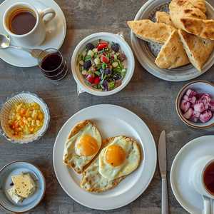 ISRAELI BREAKFAST
