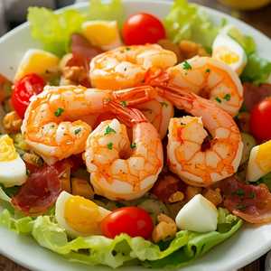 Grilled Shrimp Salad