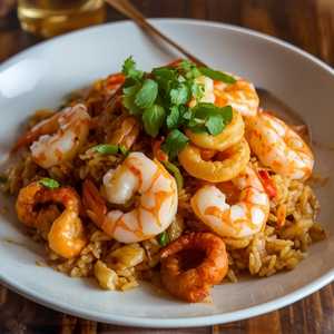 Seafood Fried Rice (Chaufa de Mariscos)