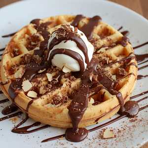 Hazelnut Waffles