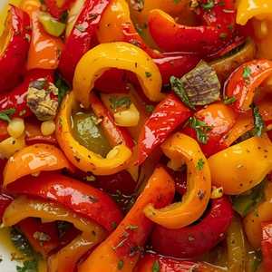 Marinated Roasted Peppers