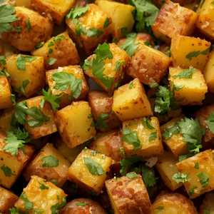 Lemon Cilantro Potatoes