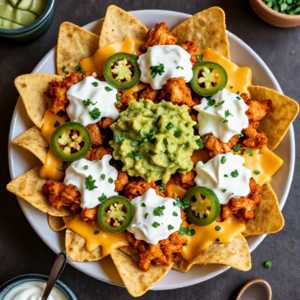 BUFFALO CHICKEN NACHOS