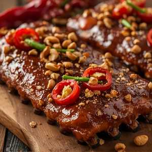COAL-FIRED PORK RIBS