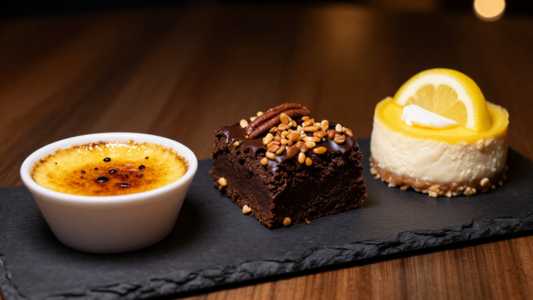 B3'S Dessert Trio: