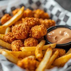 Popcorn Chicken (Served with 1 side order)