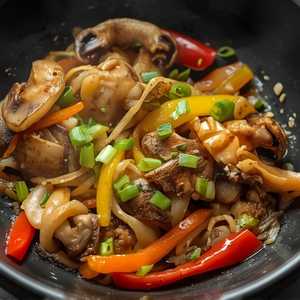 Pad Khing With Vegetable & Tofu