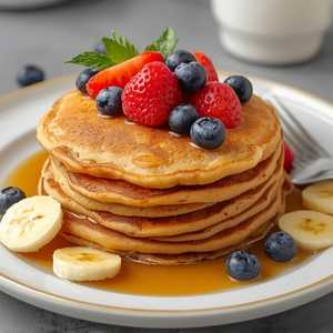Vegan Banana Bliss Pancakes