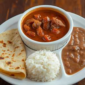Red or Green Chile with 1 Flour Tortilla