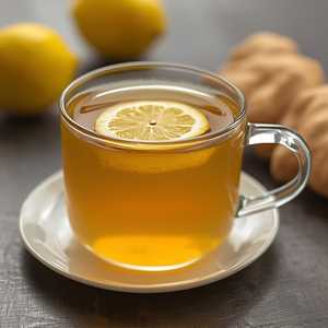 Homemade Ginger Lemon Tea