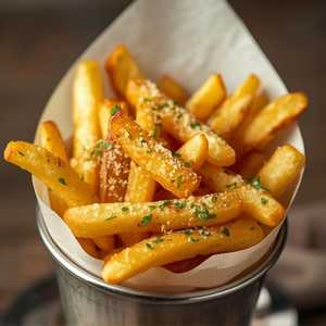 Garlic and Parmesan French Fries