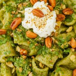 Gluten Free Rigatoni Con Pesto